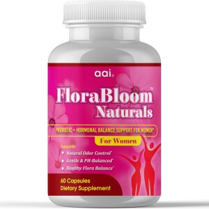 4-in-1 Probiotic Supplement – Vaginal, Urinary, Digestive & Immune Support – 15 Billion CFU, Feminine Prebiotics