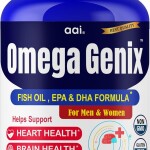 Omega 3 Fish Oil Supplements for Women and Men - Support Brain Health, Memory, Focus, Bone- 60 Softgels