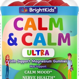 Calm Magnesium Gummies for Kids and Adults | Naturally Support Calm Sleep, Relax Mood, Focus and Muscle Relaxation