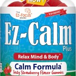 Organic Ashwagandha Gummies for Kids & Teens – Calm & Focus Supplement with Ashwagandha Extract, Natural Calm Gummies