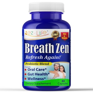 Oral Probiotic for Dental Health & Fresh Breath | Daily Use Vegan Probiotics for Bad Breath Support | Non-GMO