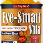 Brightkids Eye Smart-Vita Lutein & Zeaxanthin Gummies for Kids - Delicious Eye Vitamins with Lutein - Eye Care Products