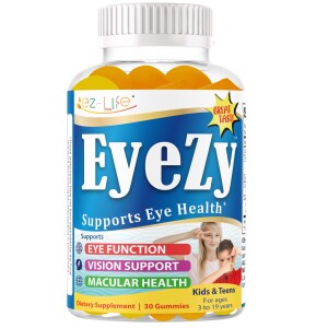 Eyezy Lutein and Zeaxanthin Supplement for Eye Support - Childrens Gummy Vitamins for Vision Care