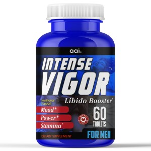 Men’s Endurance & Vitality Support Capsules – Testosterone Booster with Maca, Ginseng & L-Arginine – Energy, Performance