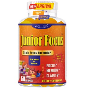 Kids Brain Focus Supplements, Support Brain Function, Omega 3 Brain Supplement for Teens