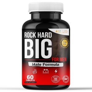 Male Enhancement & Testosterone Booster Supplement- Powerful Erect Pills for Men, Gain Length & Girth + Stamina-60 Pills